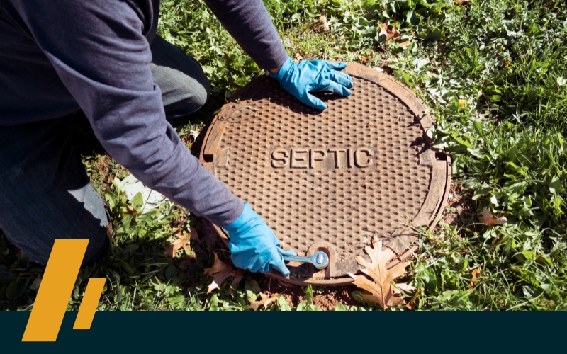 image of septic tank repair