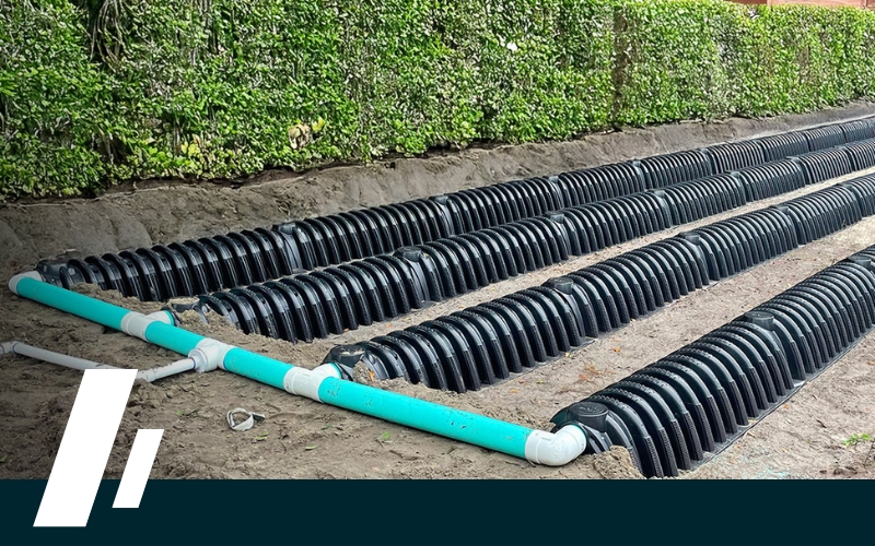 Benefits of Drain Field Services - Dirt Cheap Sewer Co. image of a drain field