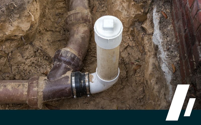sewer line
