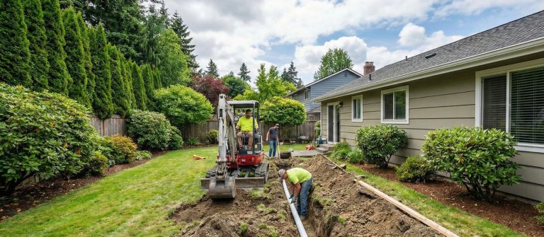 Septic to Sewer conversion